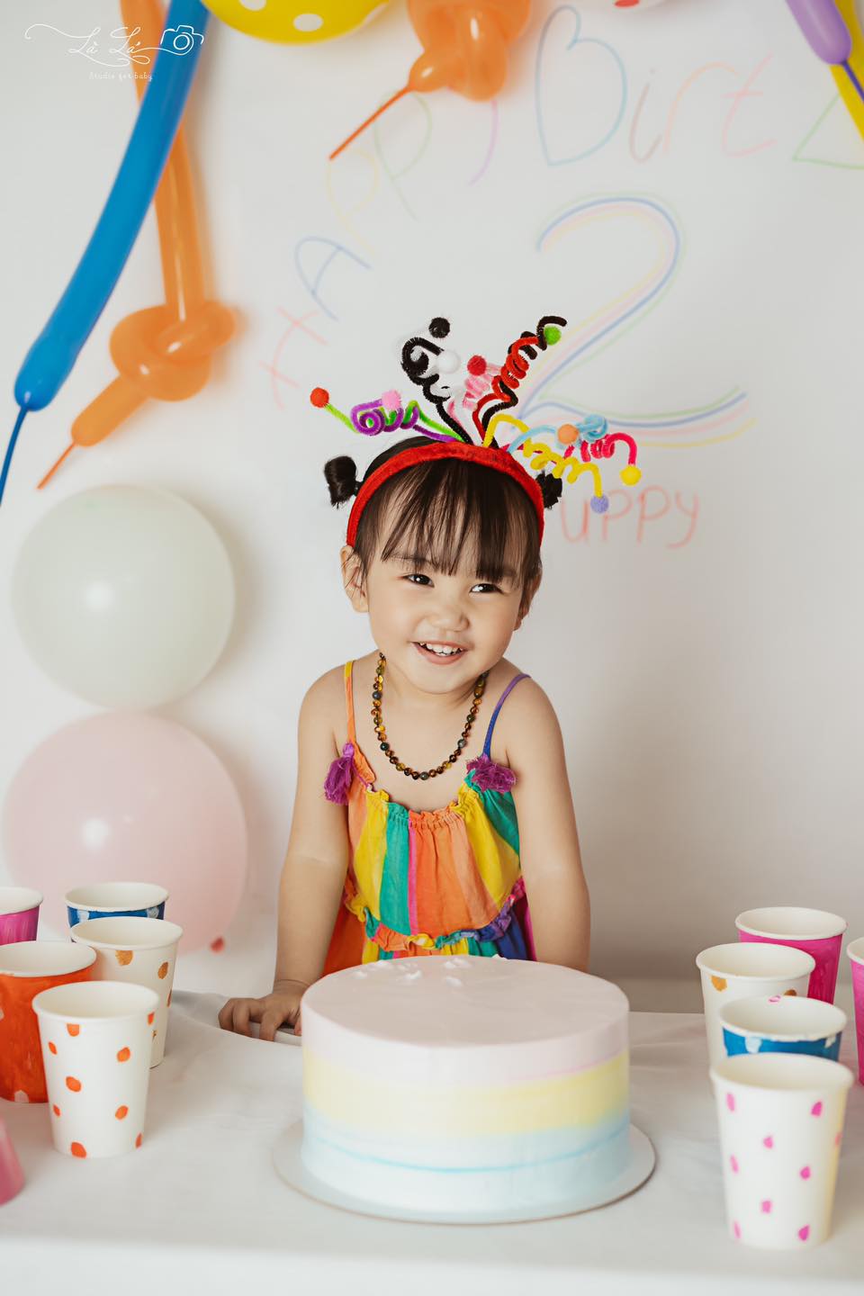 Bánh kem sinh nhật mừng 2 tuổi  Alo Flowers